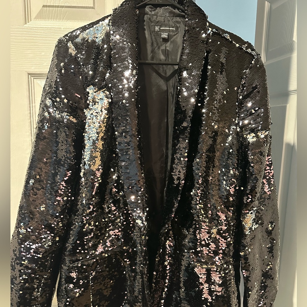 INC sequin blazer